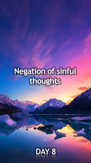 Day 8: Negating Sinful Thoughts