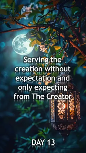 Day 13: Serving Without Expectation