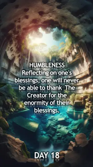 Day 18: Reflecting on Blessings