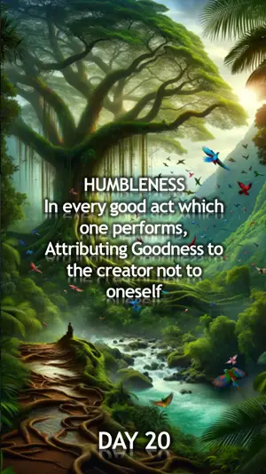 Day 20: Attributing Goodness to Allah