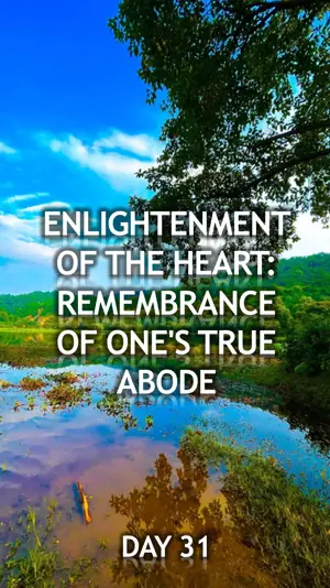 Remembrance of One's True Abode