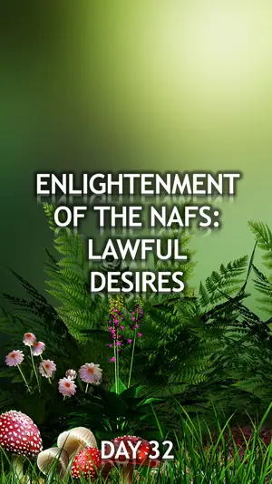 Purification of the Nafs: Lawful Desires